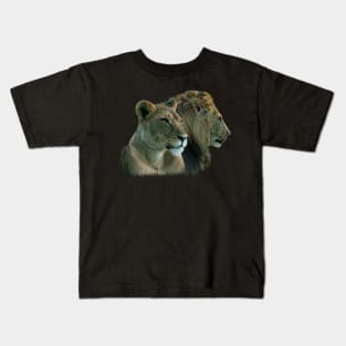 Lion - Lioness - Big Cat - Cat - Predator - Africa Kids T-Shirt